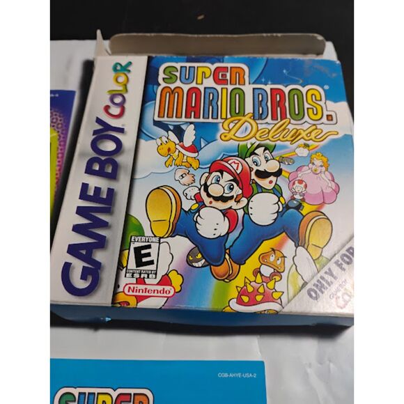 Super Mario Bros. Deluxe With Box & Manual Game Boy Color - Picture 4 of 10